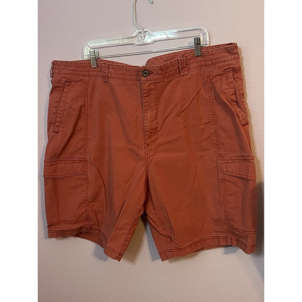 Men's Tommy Bahama Red Rust Orange Cargo Shorts Size 44